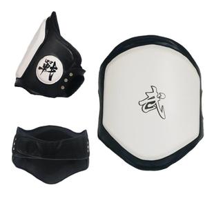 泰拳腰靶加厚自由搏击胸靶训练对抗护小腹胸靶散打泰拳陪练护腰靶