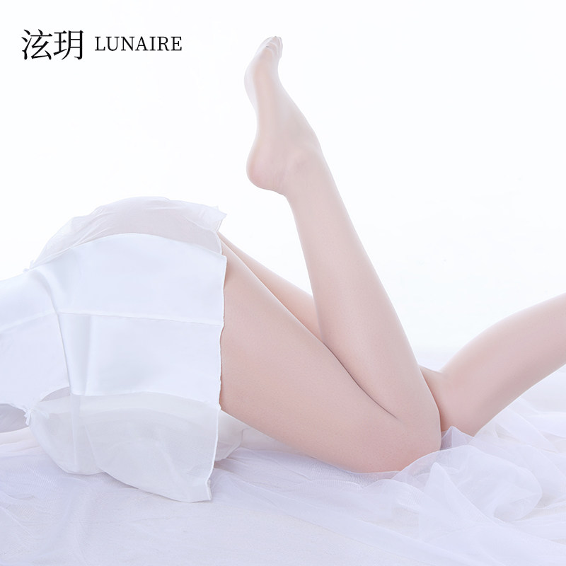 泫玥「云絮」无缝1D超薄天鹅绒哑光自然遮瑕清透裸感防晒美肤袜夏