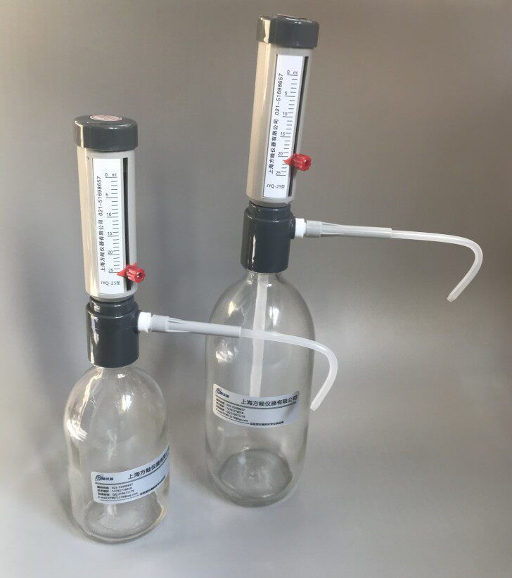 0-25ml套筒式可调定量加液瓶瓶式加液器玻璃透明500ml