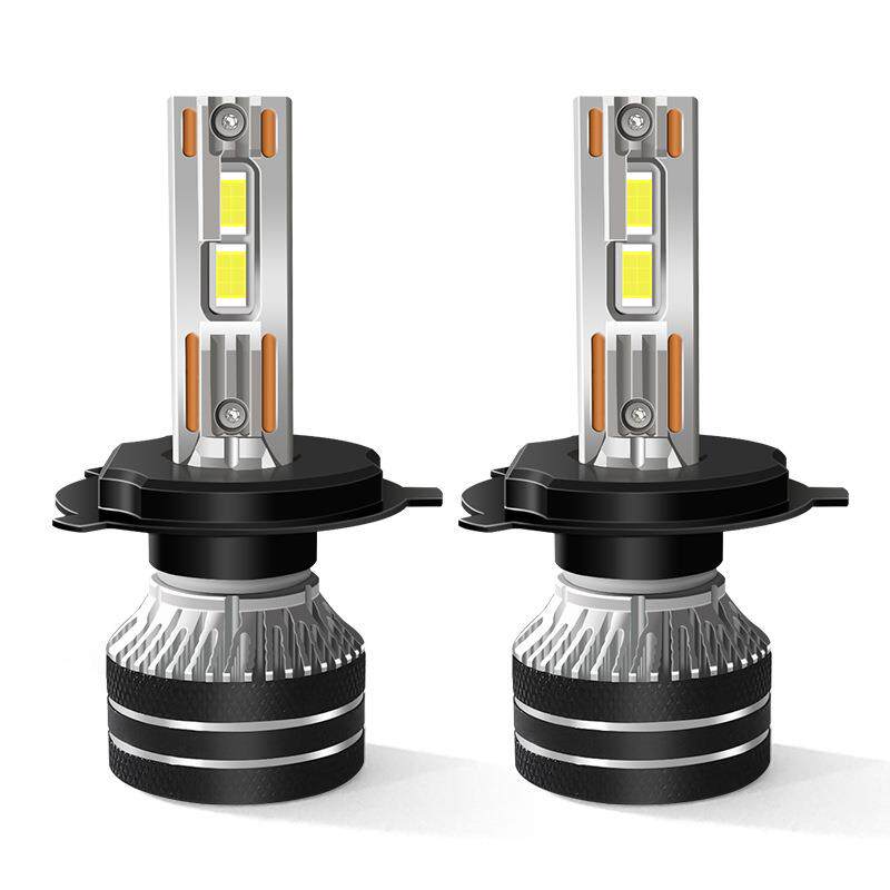 汽车LED大灯双铜管大功率超亮车头改装灯远近一体H4H7H119005