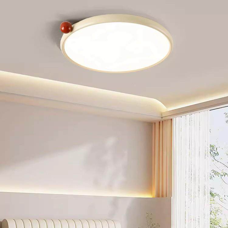 全光谱奶油风卧室吸顶灯法式小圆豆豆灯护眼房间灯简约超薄吸顶灯,收纳整理,烫衣板及配件,淘宝优惠券,粉丝福利购,淘宝优惠卷