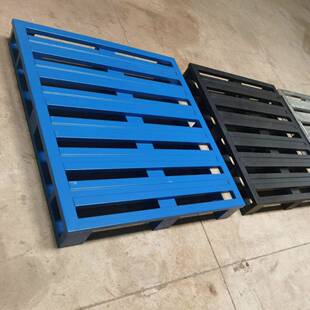 钢制叉车铁托盘重型仓储货物铁栈板物流铁垫板防潮板金属托盘卡板