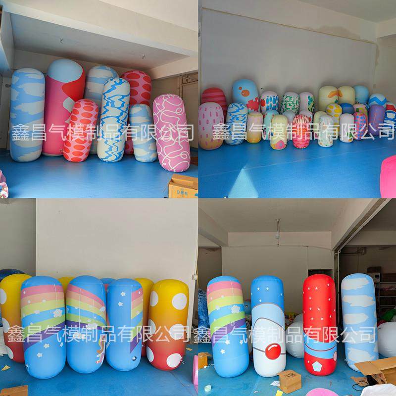 充气网红不倒翁气模圆柱蛋形PVC闭气彩色透明立柱美陈暖场道具,纺织面料/辅料/配套,纺织机械配件,淘宝优惠券,粉丝福利购,淘宝优惠卷