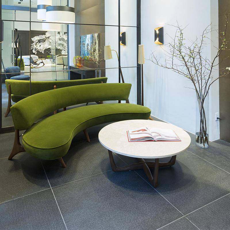 北欧简约弧形沙发现代小户型客厅设计师异形转角皮革意式极简沙发,机械设备,其他机械设备,淘宝优惠券,粉丝福利购,淘宝优惠卷