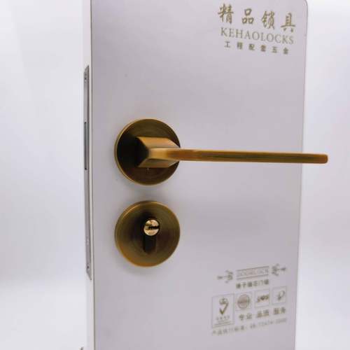 防铜执手锁简约压把锁具木门执手锁执手锁