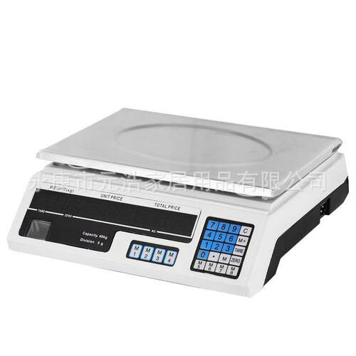 电子秤商用scale英文digital厨房秤计价称30kg/LB40公斤商用英镑