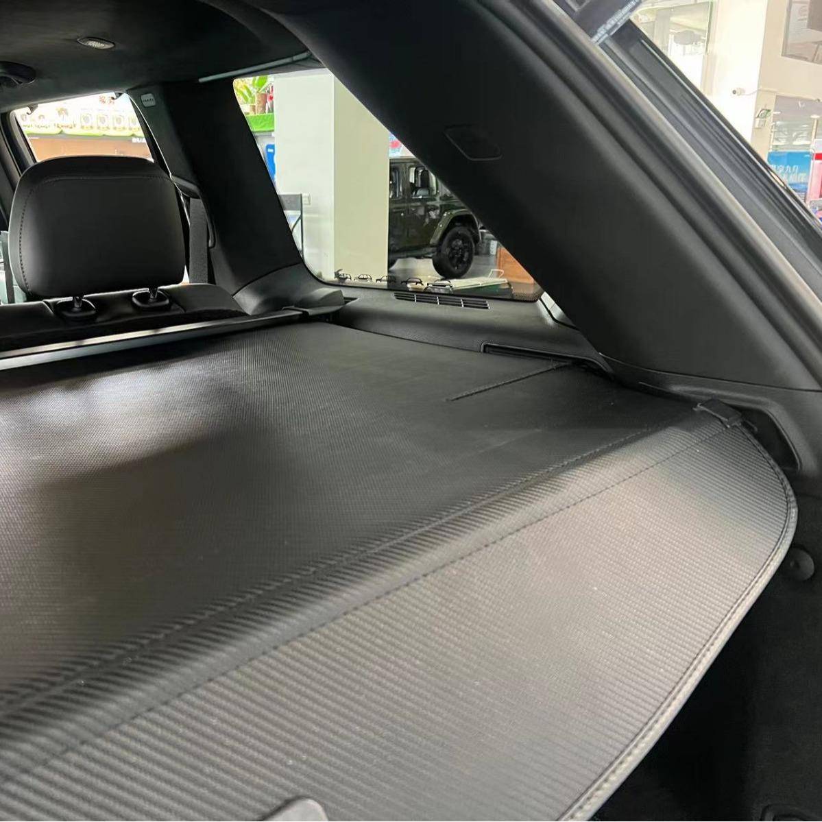 适用于路虎LandRover神行发现3/4/5代星脉后备箱遮物帘隔板可伸