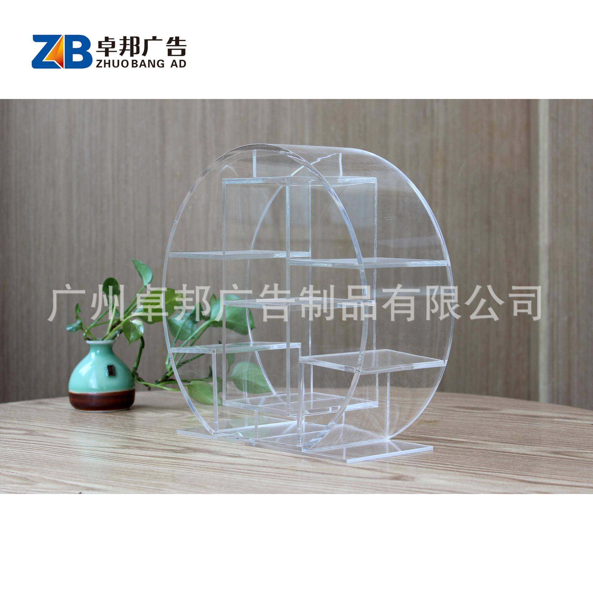 中国银行台式贵金属展示架圆形全套中行V5.0标识灯箱卓邦广告
