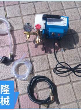 暖气管道打压机轻便型6mpa清水试压泵管路检漏仪