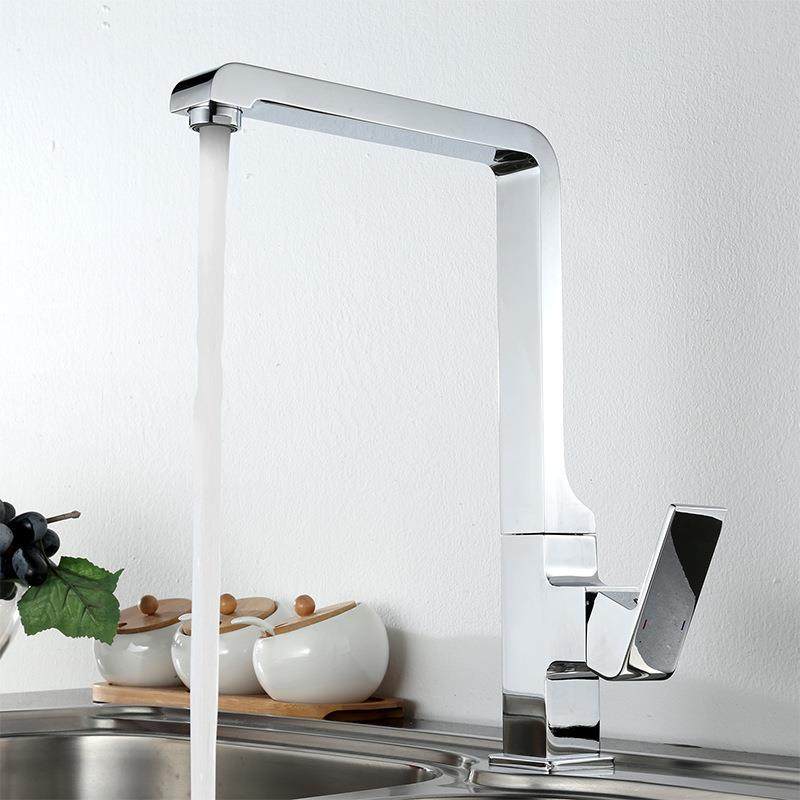 SUMMER精铜方形冷热旋转式厨房龙头,智能设备,其他智能设备,淘宝优惠券,粉丝福利购,淘宝优惠卷