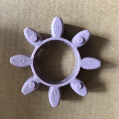 ROTEX100外径225联轴器减震缓冲垫十角弹性体10瓣梅花圈内113胶块