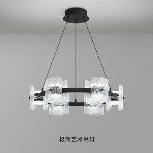 厂家直销家居极简意式客厅吊灯现代简约铁艺餐厅大厅设计师主灯