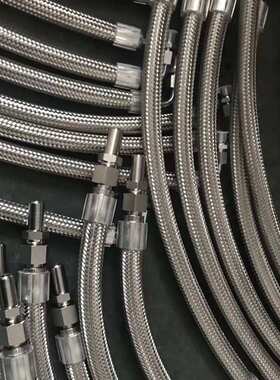 不锈钢REHAU液压胶管 耐酸碱胶管 三通高压胶管接头直供