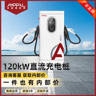 120kW双枪直流充电桩快充商用60kW-160kW直流快充桩超充建站运营