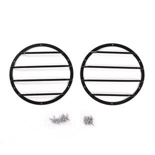 深圳车涯适用于:07-21款丰田FJ酷路泽大灯开关保护网罩金属