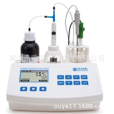 供应意大利HANNAHI84502微电脑总酸度滴定-pH/mV测定仪
