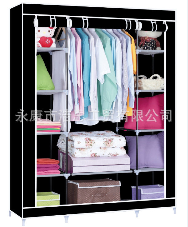 超大号简易衣柜/防尘衣橱/超多挂衣服布衣柜/新款发布厂家