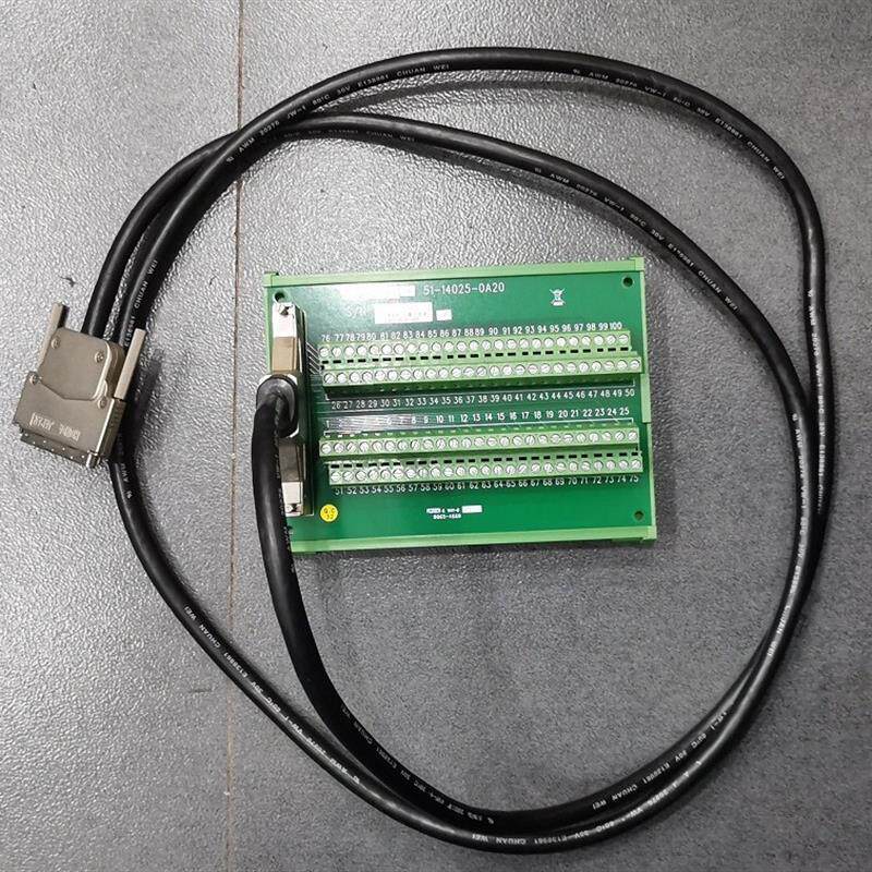 A010*实价PCI-8158控制卡用2米连接线和端子台100针100P二