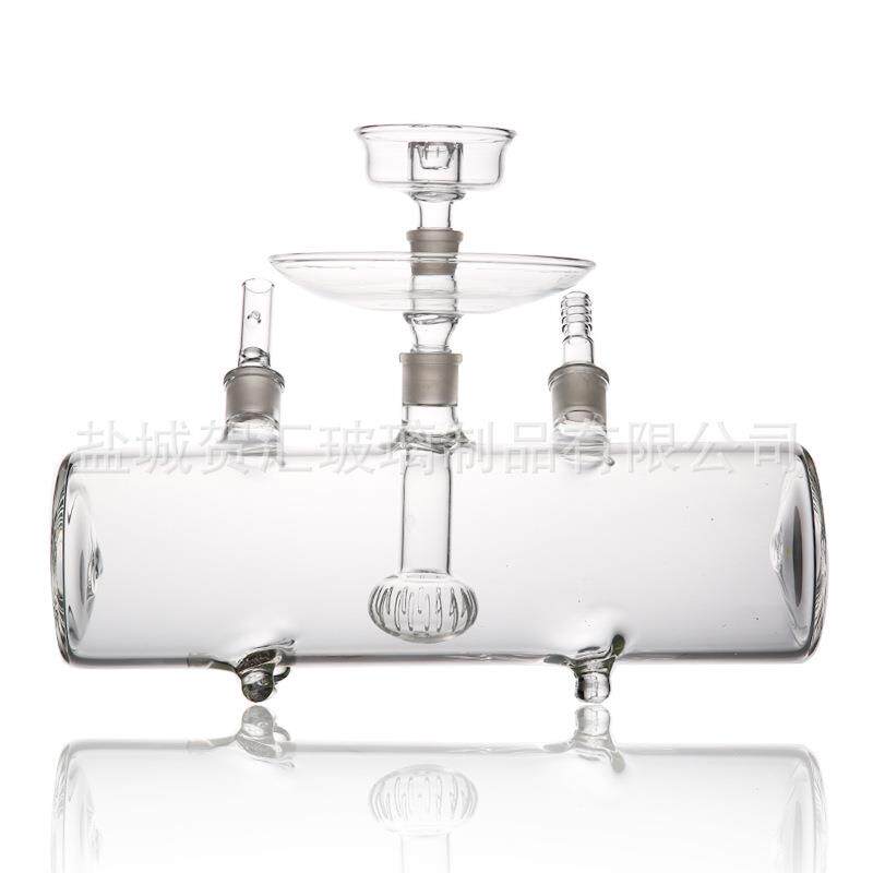 水烟壶玻璃全套直管水烟壶含配件淋浴喷头设计过滤器