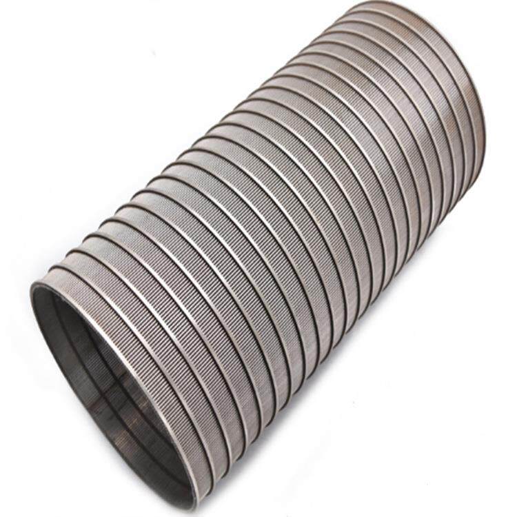 过滤器滤芯不锈钢楔形网自清洗可重复使用滤芯