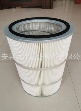 供应除尘器滤筒两头通除尘滤芯购买固安万泽320*660滤筒滤芯