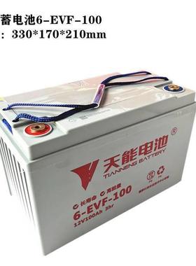 天能电池6-EVF-10312V103AH纯电动汽车、电动观光车、扫地车