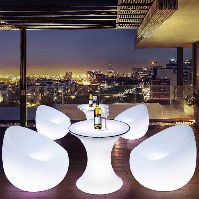 户外阳台小桌椅酒吧清吧圆桌椅网红发光休闲桌椅套装组合活动氛围,农用物资,其他肥料,淘宝优惠券,粉丝福利购,淘宝优惠卷