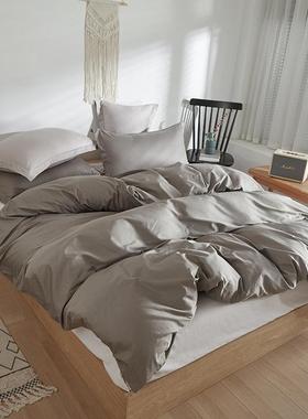 全棉纯色被套单件100纯棉150x200学生宿舍1.5mx200x230单双人被罩