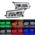 北极星2014-2016白红黄绿蓝色光环环电动LEDATV配件头灯LED头灯