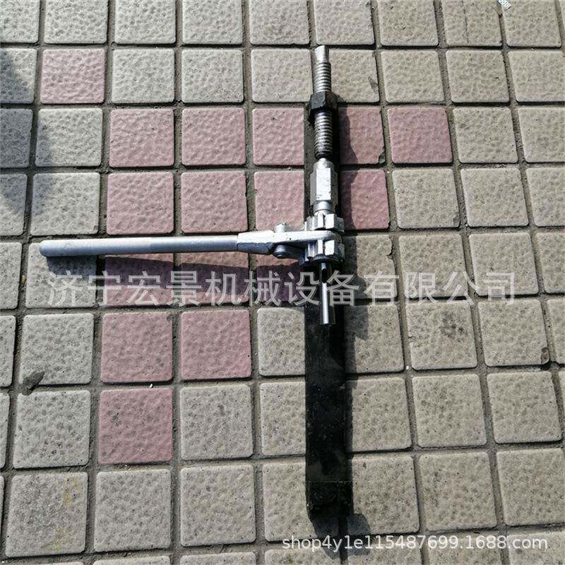 SBZ-1轨道打孔机矿用手摇打孔钻轻轨道手板钻孔便携式钢轨打孔机