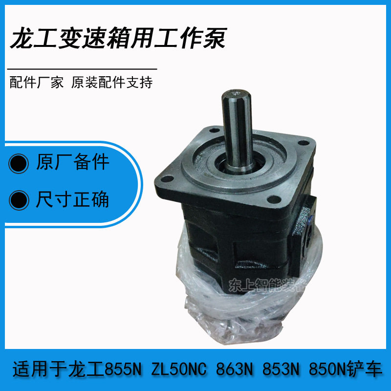 原厂龙工装载机工作泵855N液压齿轮泵总成50NC2100双泵配件