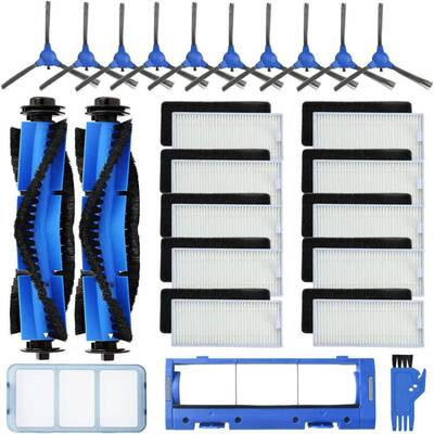 扫地机配件适用于eufyRoboVac11SRoboVac15T主刷滤网边刷套装