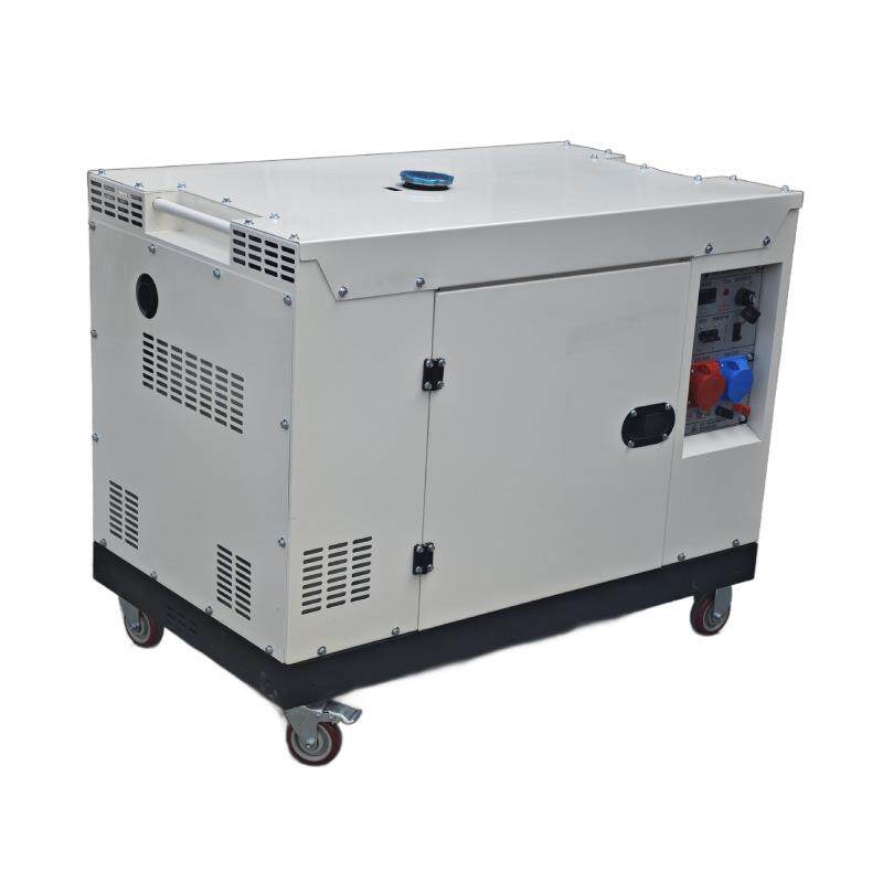 贝隆厂家直供15KW静音双缸柴油小型发电机组三相380V柴油发电机