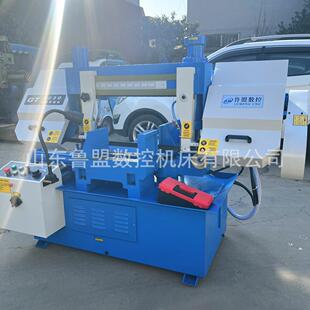 双立柱4230x40切割机床 GT4230半自动角度带据床 卧式 带锯床