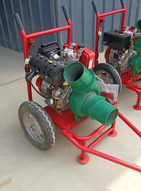 XVT油正亚推式柴机喷灌泵电启动农田溉抽水机灌农用抽水手泵价格