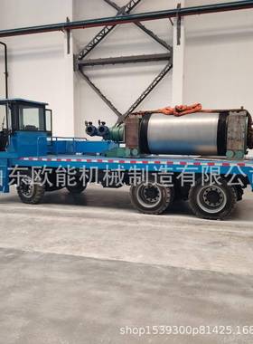 厂区动地车车间平模具料SLQ物电搬运车牵引平板拖车高承重