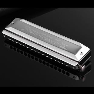 天1鹅口琴音阶半10孔2孔16孔C调成人学生初学者专演奏LUC业级乐器