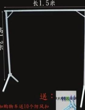 摆地摊折铁叠艺店货架架服装挂衣展示架x型Y型NRT卖衣服的架子裕