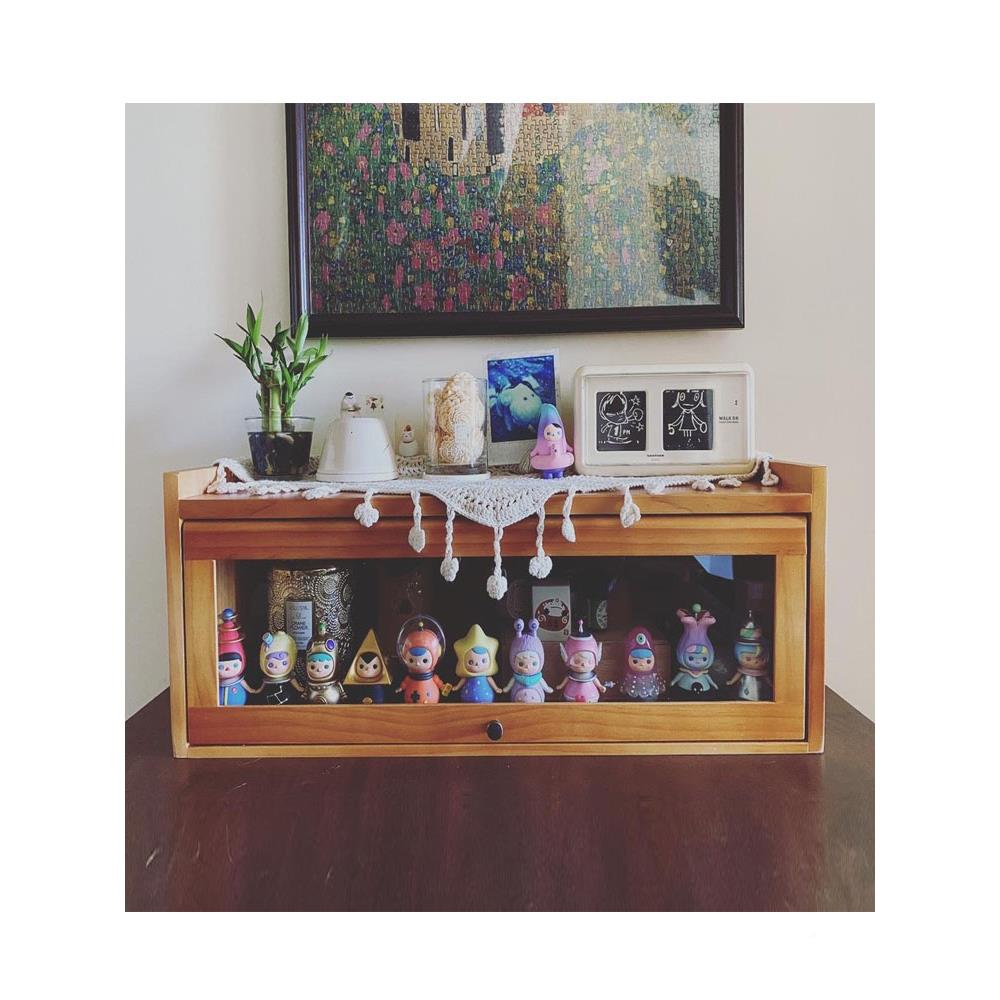 Y-567863cs日式小餐柜实木迷储你玻面璃门碗柜餐桌厨房储物桌餐边