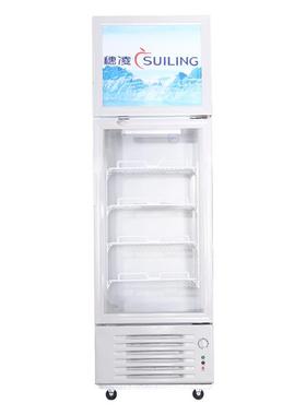 穗凌立式璃温双冰柜商用展示柜玻门冷冻立LT4-248柜藏冷冷冻