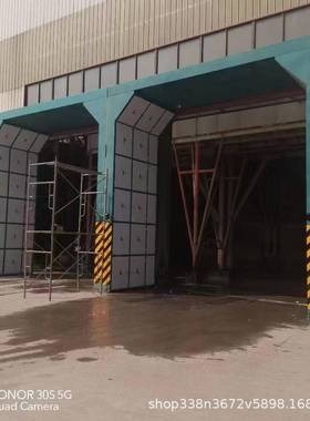 全自动车机商砼ZIF站工程智能洁龙门清平封闭式大型洗车辆冲洗台