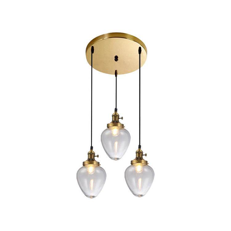 北欧吊灯创意个性吧台灯餐吊灯复古过道灯玻璃灯具心形三头灯,纺织面料/辅料/配套,纺织机械配件,淘宝优惠券,粉丝福利购,淘宝优惠卷
