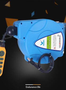 鼓卷线器自动伸缩卷管电工业回RYM缩卷收线收卷线盘线板电缆器收