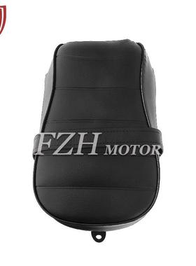 摩托车配件年88N1版改装后复古坐垫6-22374416横纹黑色皮座坐包总