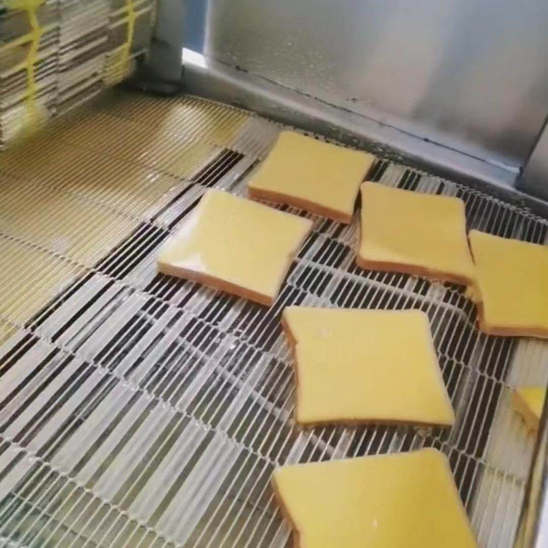 面包片全自动生产设备小黄鱼油炸机薯片加工流水线