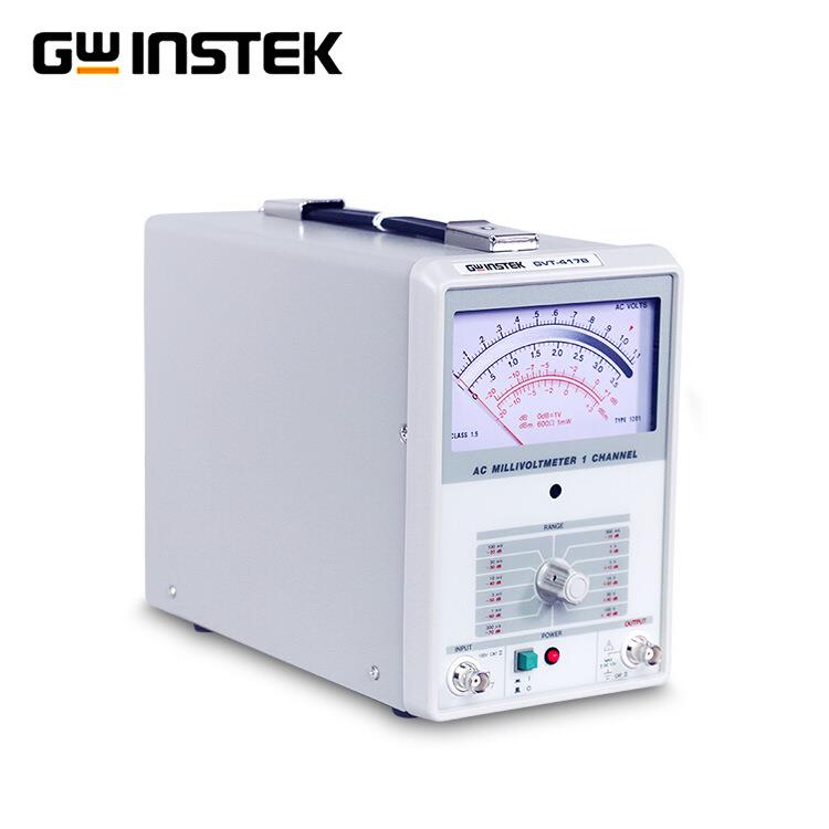 Gwinstek固纬毫伏表GVT-427B双针 GVT-417B单针交流毫伏表
