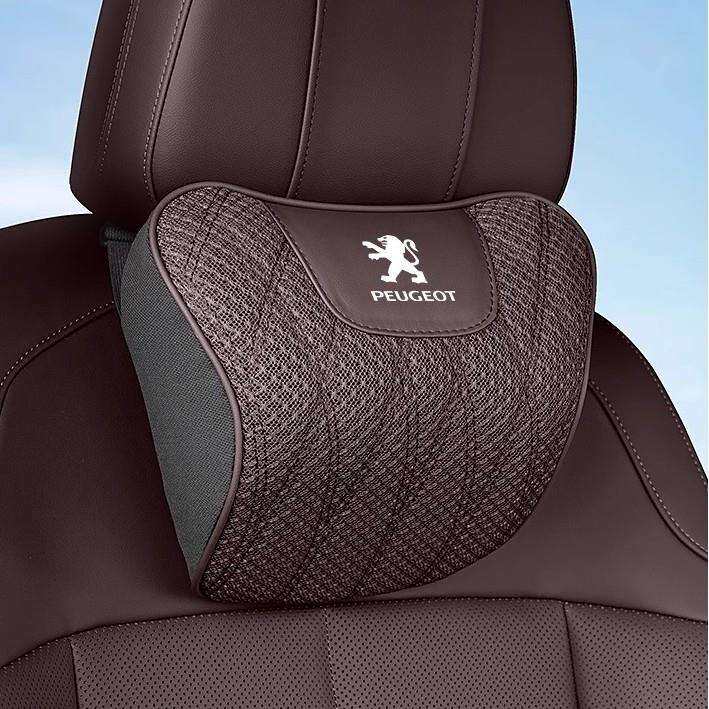 适用标致冰丝头枕腰靠4008/508/3008/408/308S/2008/301头枕腰枕