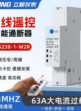DDS238-1-W2R单相无线遥控开关水泵智能控制开关/通断器