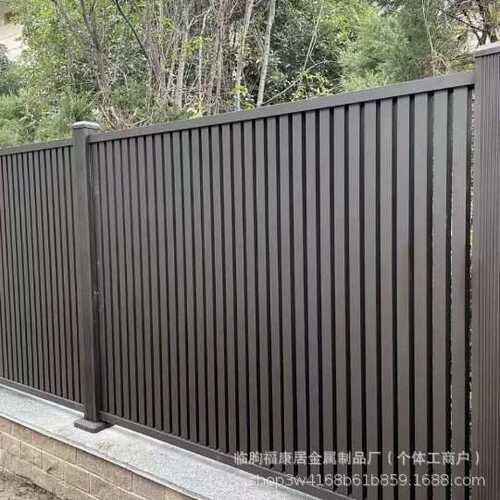厂家新中式铝合金护栏小区庭院围栏别墅花园室外防护栏围墙栅栏杆