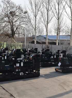 300KW柴油发电机组 现货柴油发电组 企业工厂备用柴油发电机组